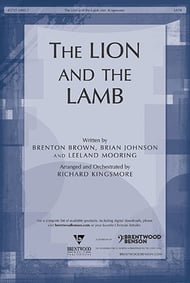 The Lion and the Lamb SATB choral sheet music cover Thumbnail